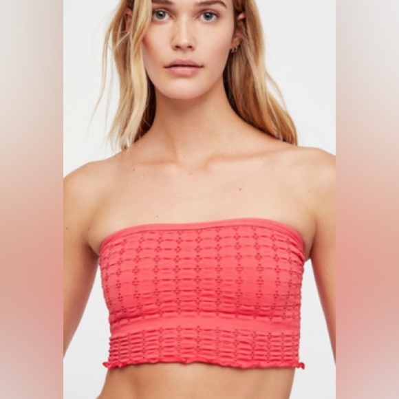 Free People Other - Free People Eyelet Ruffle Bandeau